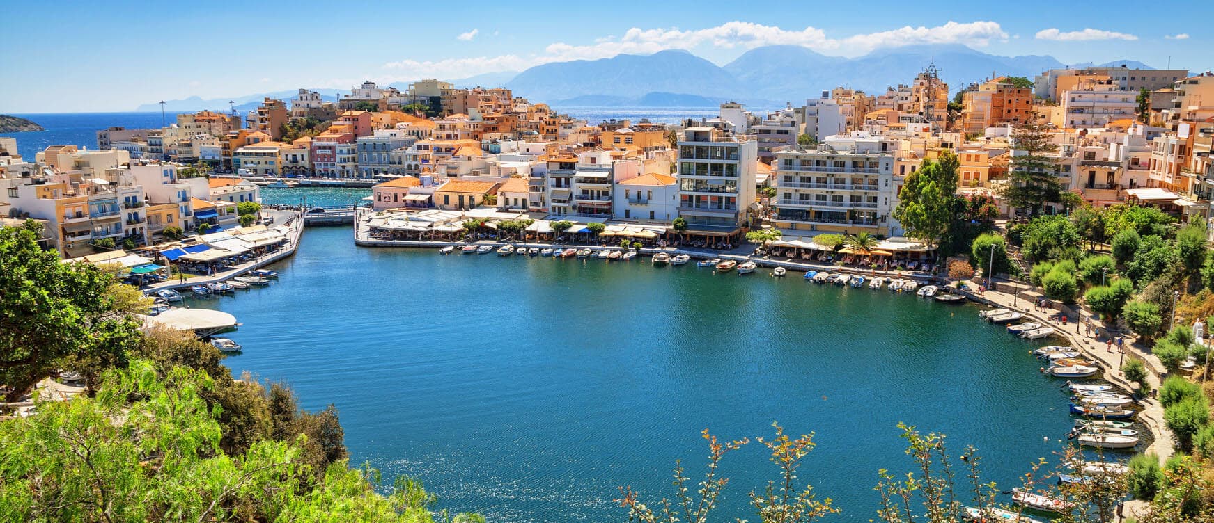 Agios Nikolaos harbour, Crete